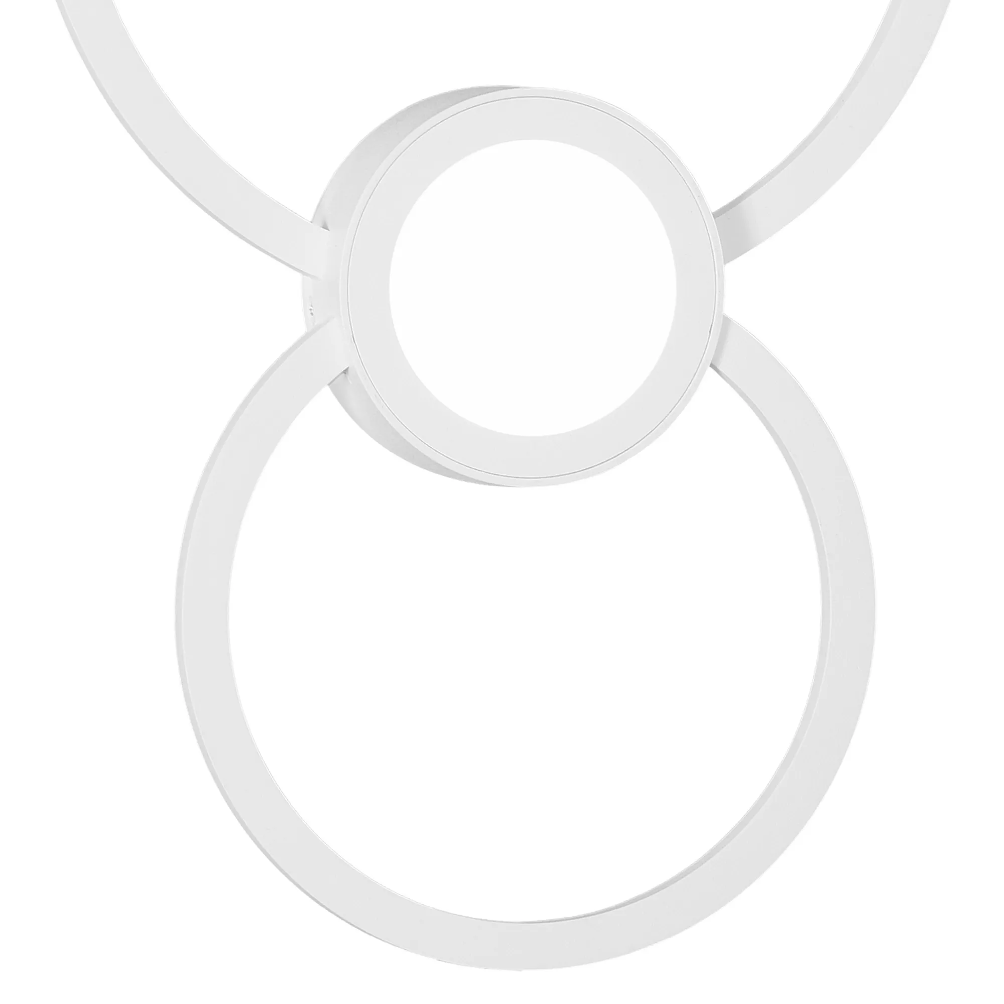 Mural Wall Lamp Dimmable Circles 24W Matt White M7840  Mantra Fusion Mural White